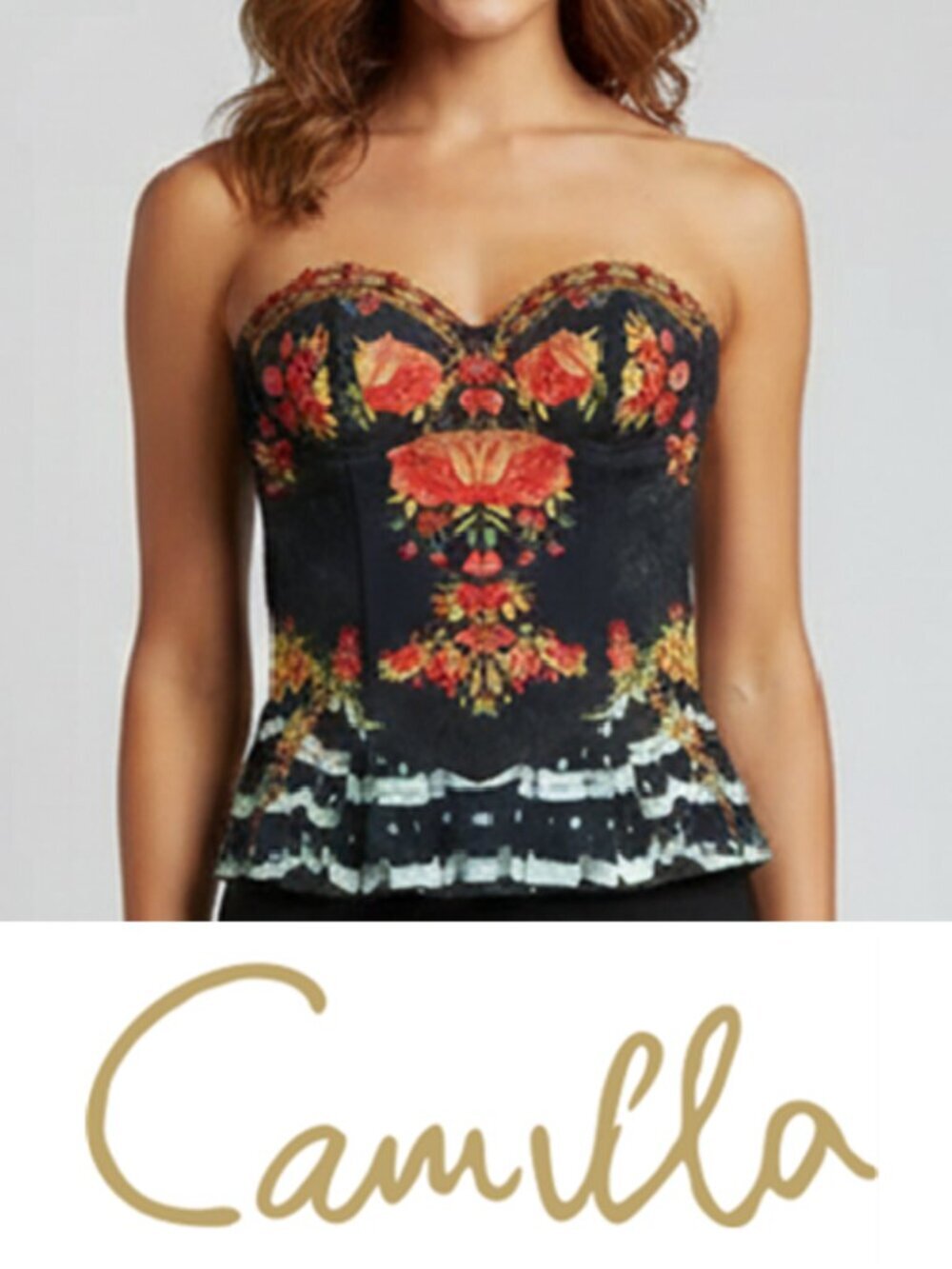 Camilla Lift the Veil Moulded Cup Fitted Corset Size: 1 XS